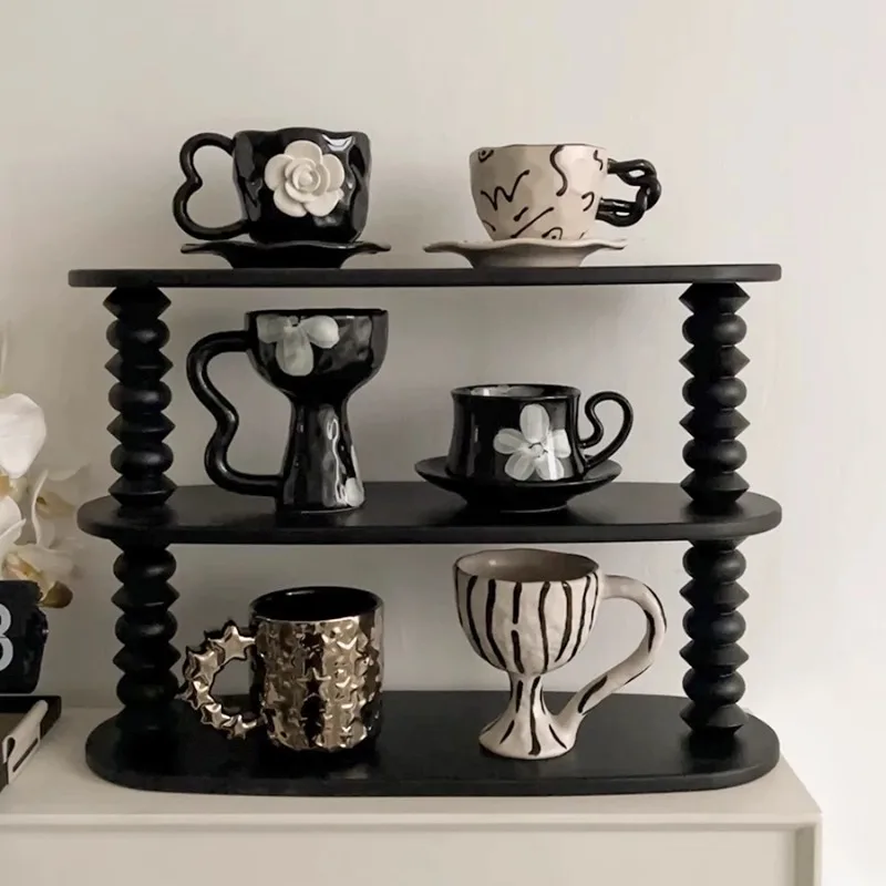 

Camellia series ornament soft with cup holder set