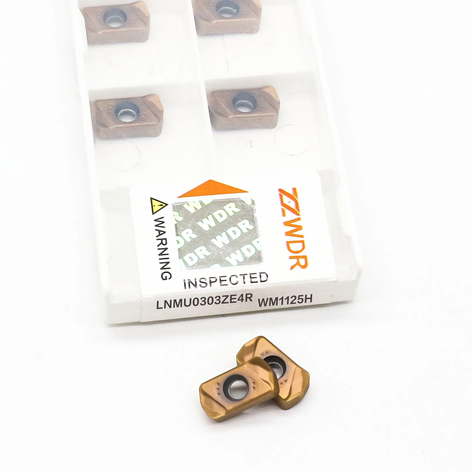 

LNMU0303ZE4R 1125H Фрезерные станки с ЧПУ Вставки из твердого сплава, быстрая подача для льготной обработки стали Universa