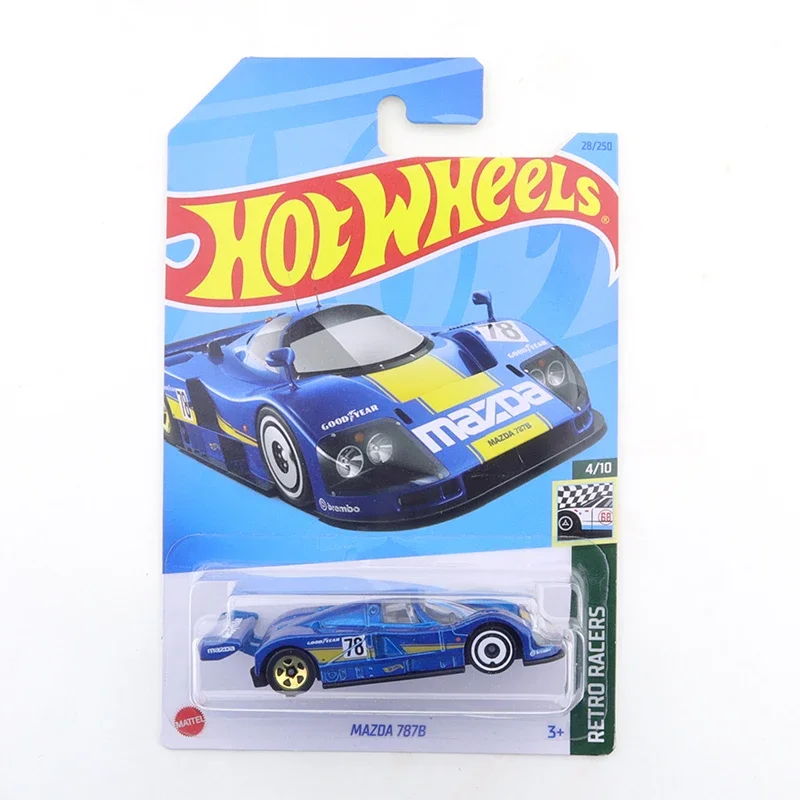 

2023-28 Hot Wheels Mini Alloy Coupe MAZDA 787B 1/64 Metal Diecast Model Car Kids Toys Gift