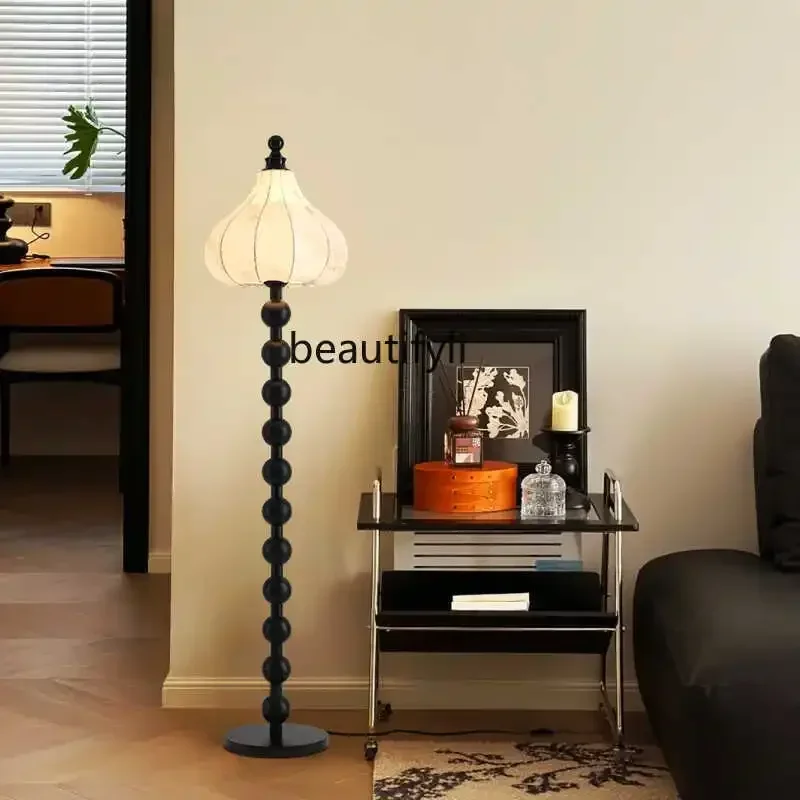 NQ52 Great discounts French antique floor lamp living room atmosphere light new Chinese retro high-end bedroom wabi sandy wind