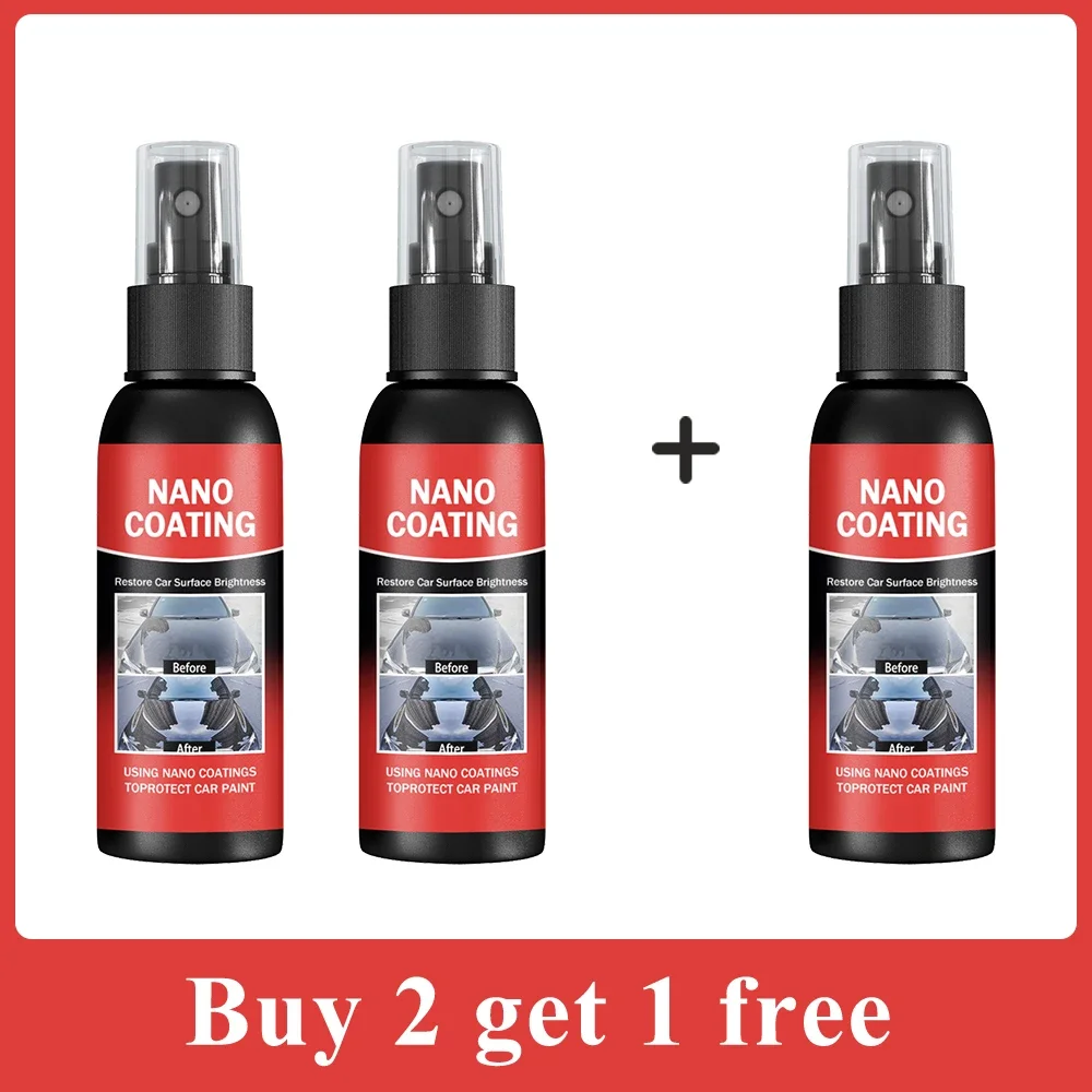 Auto Nano Keramische Coating Kit - Universele Professionele Auto Schoonheid, Hoogglans Autolak Reparatie Bescherming, Langdurige Glans