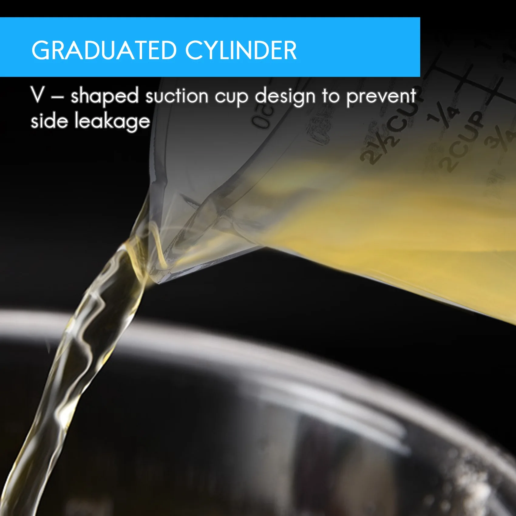 PZHI-Baking Tools Double-Sided Graduated Plastic Measuring Cup With Graduated Measuring Cup Measuring Cylinder 600Ml