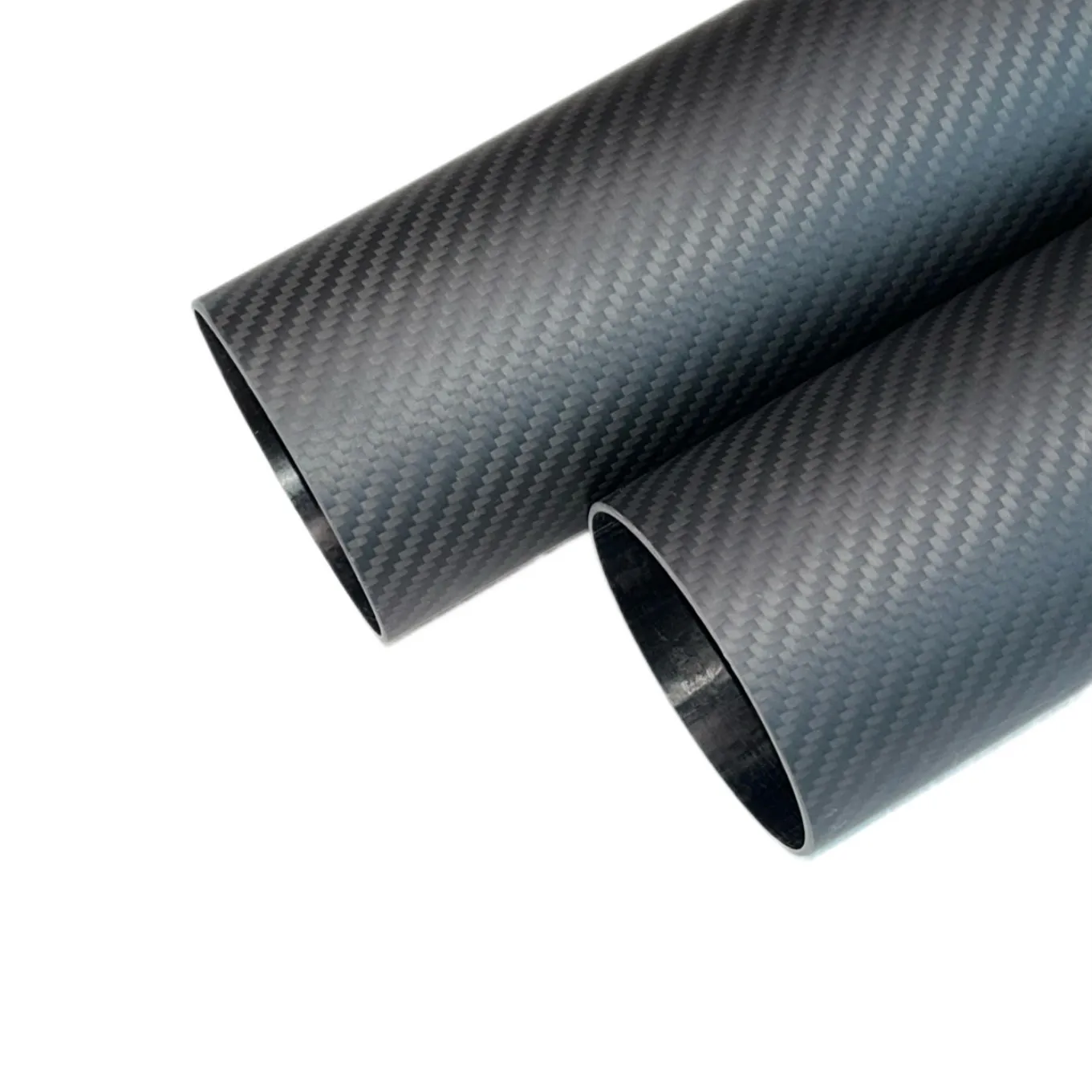 

Length 500mm 3k Carbon Fiber Tube 80~114mm Roll Wrapped Pipe/Pole Light Weight High Strength Factory Direct Sales