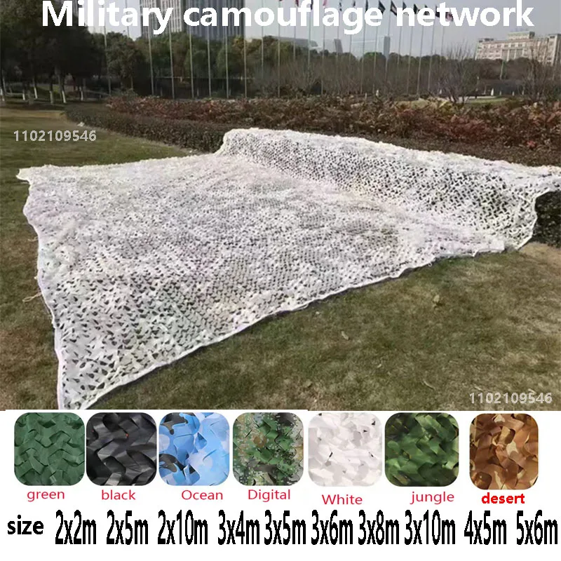 Camouflage Net Hunting Net Lightweight Shade Durable Suitable for Hunting Shelters and Shooting Decorative Garden Hidden Nets