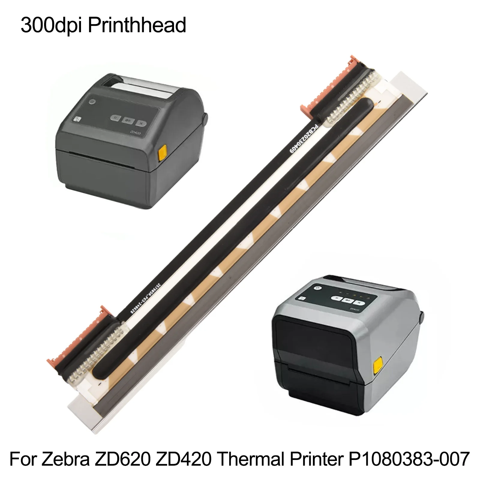 ZD420 Print Head 300dpi Print Head Clear Printouts Excellent Performance High-resolution Printing Long Service Life