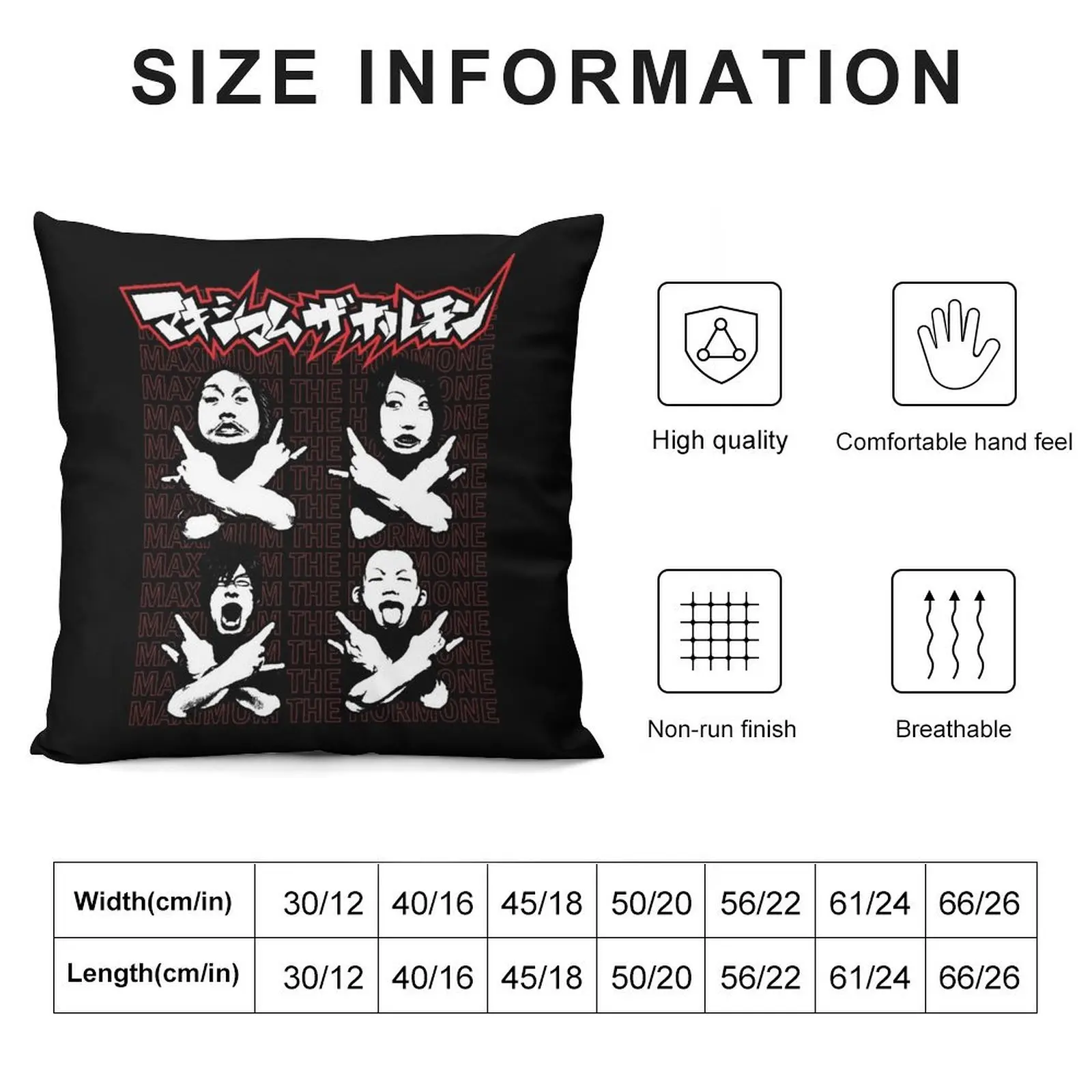 Maximum The Hormone Throw Pillow Cushions For Sofa sleeping pillows pillow