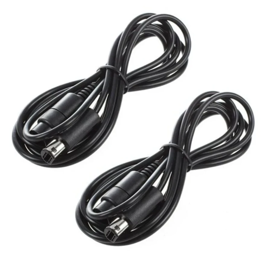 500pcs 1.8M Gamepad Extension Cable Lead Cord For Nintendo GameCube GC NGC Controller