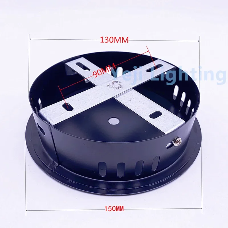 150mm Ceiling canopy Ceiling rose Gold Black Radiating ceiling plate for chandeliers Iron lamp base for led pendant lights DIY