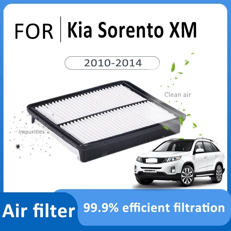 For Kia Sorento XM 2010 2011 2012 2013 2014 28113-2W100 Air Filter Car High Flow Filter Intake Sport Filter Impurities Air clean