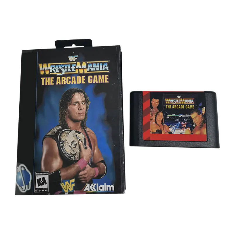 WWF Royal rumble MD Game Card For Mega Drive For Sega Genesis and for original console