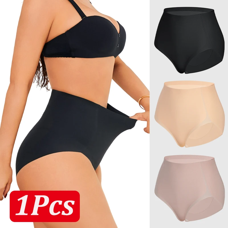 Frauen Nahtlose Hohe Taille Trainer Höschen Shapewear Bauch-steuer Butter Heber Körper Former Weibliche Elastische Schlankere Höschen Neue
