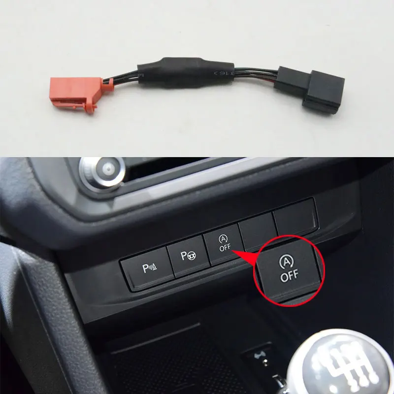 

For VW Caddy 2014 2015 2016 2017 2018 2019 Car Automatic Stop Start Engine System Off Closer Device Control Sensor Plug Cable