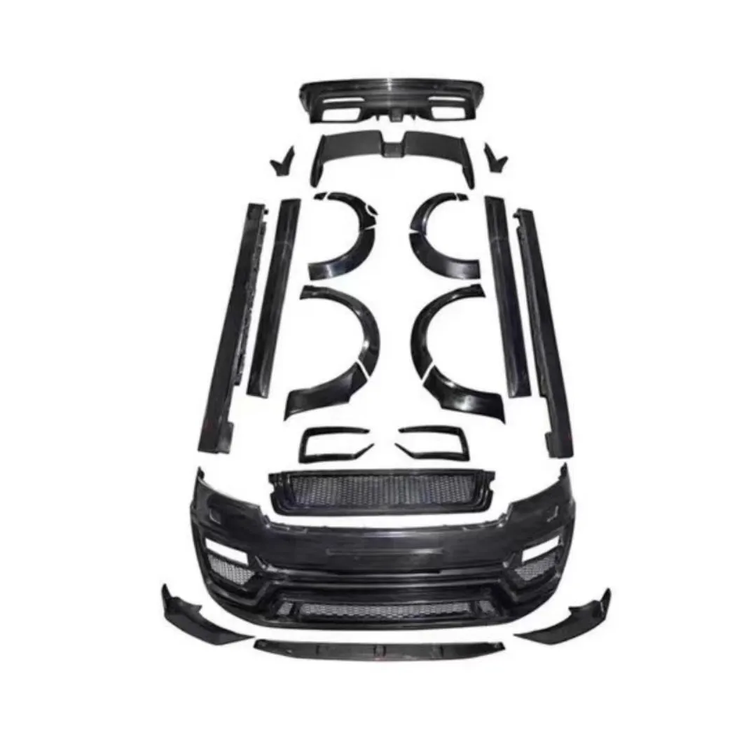 

Reli3 Body Kit for Land Range Rover Velar Front Bumper Wide Flare Carbon Fiber Front Lip Rear Diffuser Side Skirts and Trunk Sp