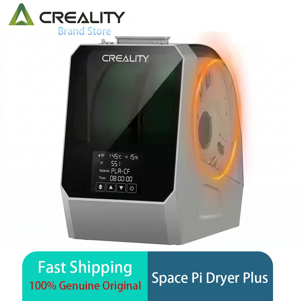 

Creality Space Pi Filament Dryer Plus Upgraded Drying Box 360° Hot-Air Heating for 2 Rolls 2KG 3D Filament Dehydrator Fast Ship