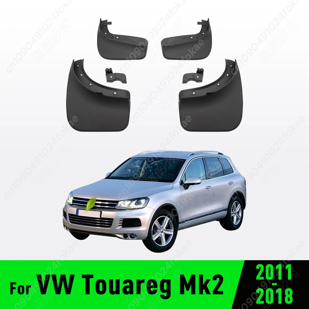 

For Volkswagen VW Touareg Mk2 2011 2012 2013 2014 2015 2016 2018 Fender Mudflaps Splash Guards Mudguards Mud Flaps