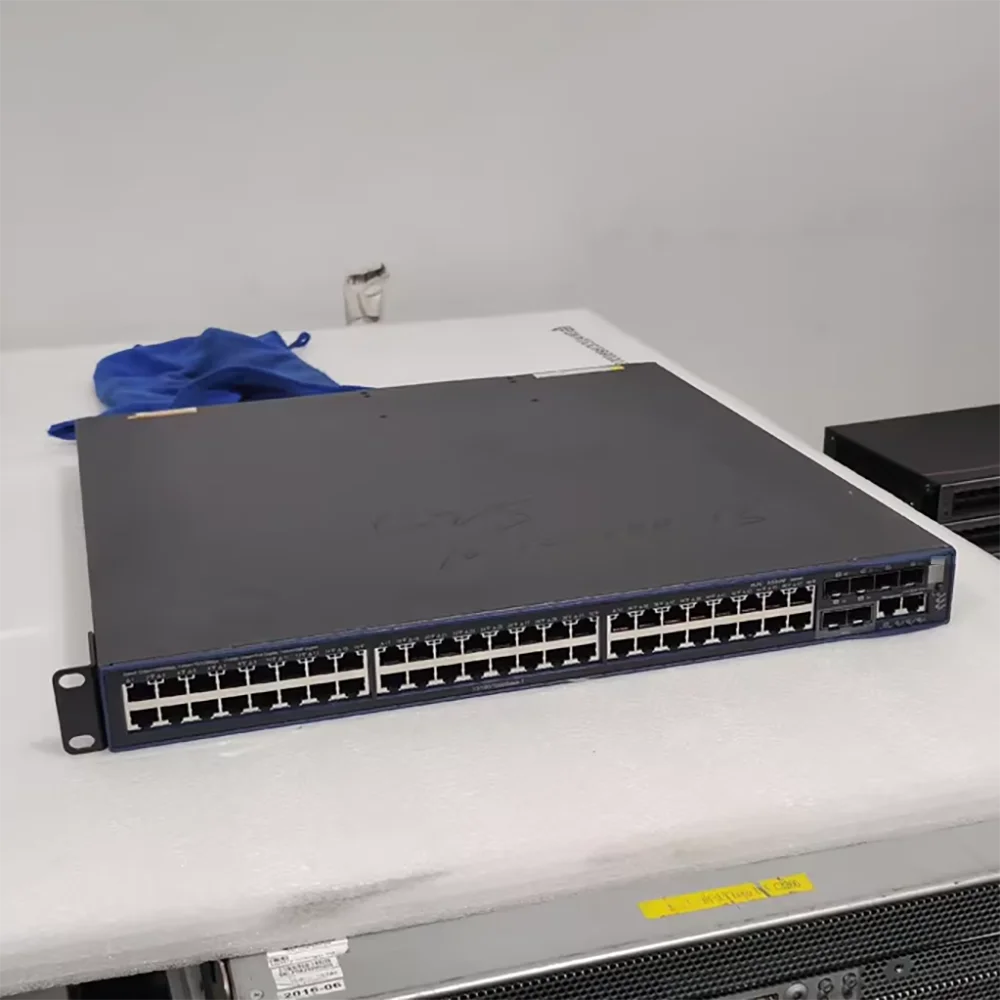 For H3C S5500-58C-HI 48 port Gigabit 4SFP 2-port 10G 10G Layer 3 Network Switch Dual Electric