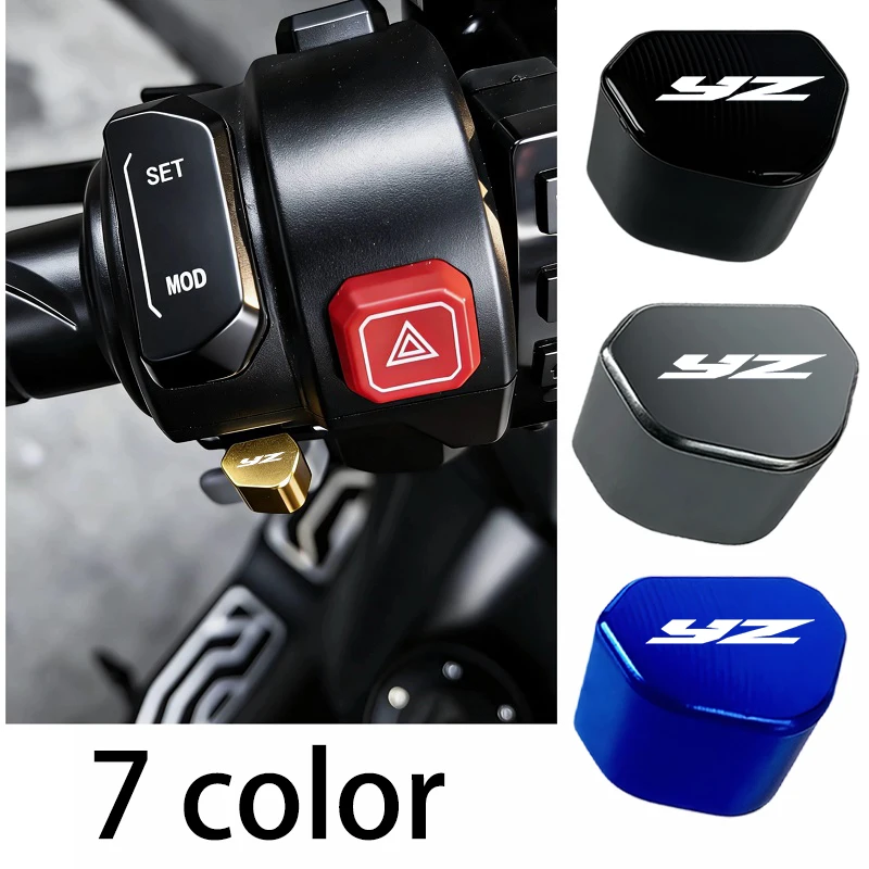 

2026 For Yamaha YZ 80 85 125 250 426 450 F X FX YZ80 YZ85 YZ125 YZ250 Mototcycle CNC Switch Button Turn Signal Switch Key cap