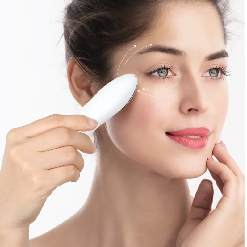 เครื่องนวดหน้าไมโครเคอร์เรนท์ระดับมืออาชีพพร้อมเครื่องนวดรอบดวงตา - อุปกรณ์กระชับผิวหน้าแบบพกพา เหมาะสำหรับเป็นของขวัญดูแลผิว