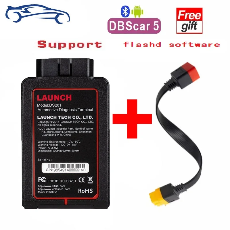 Launch DBScar5 DBScar V Supports Flashing Software All System Diagnostic Scanner Obd 2 Bluetooth Code Reader dbscar7 thinkdiag2