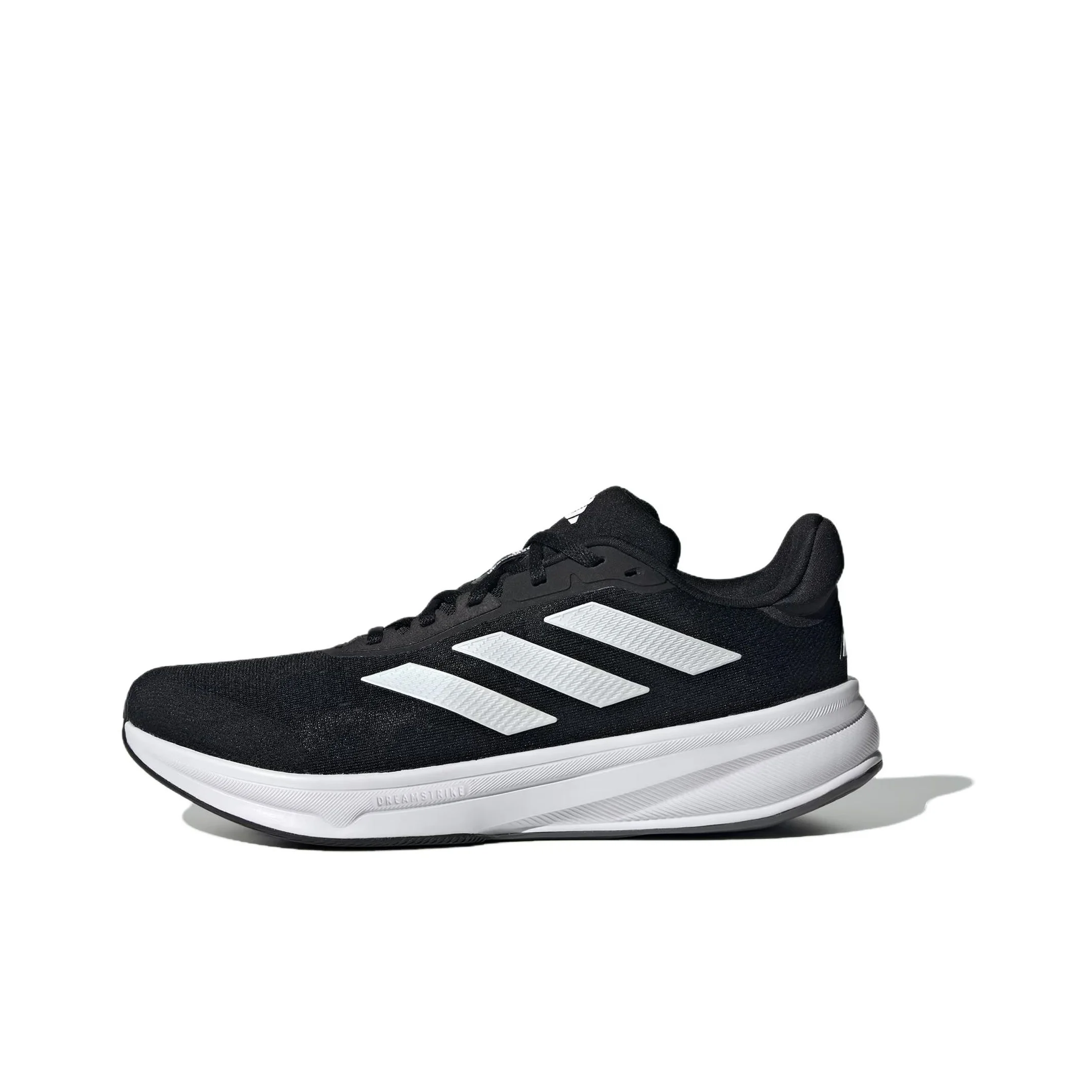 Adidas Response Super Slip Resistant Abrasion Resistant Low top Running Shoes Men's Black JI4308