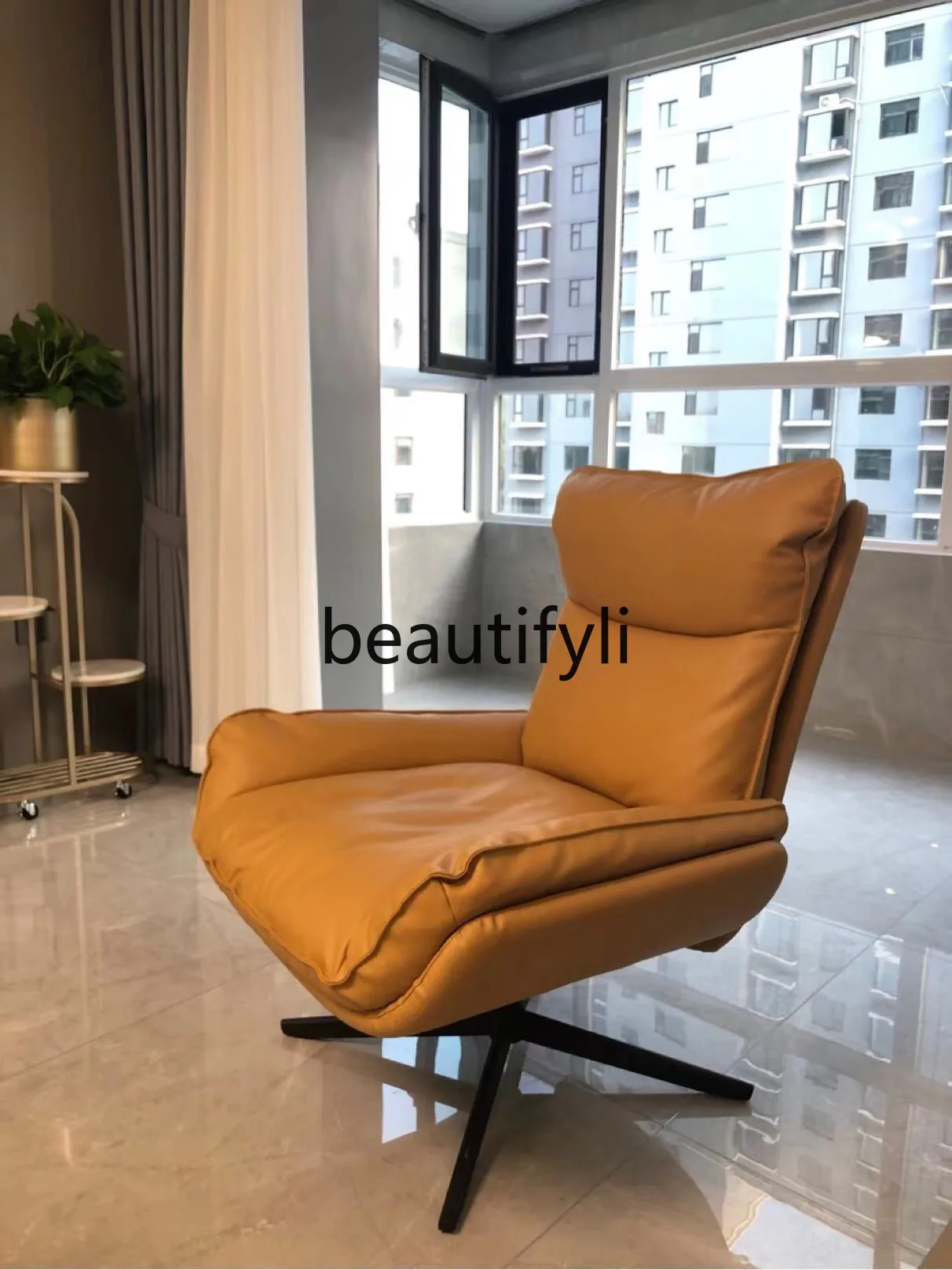 

Light luxury single chair bedroom balcony rest minimalist sofa chair