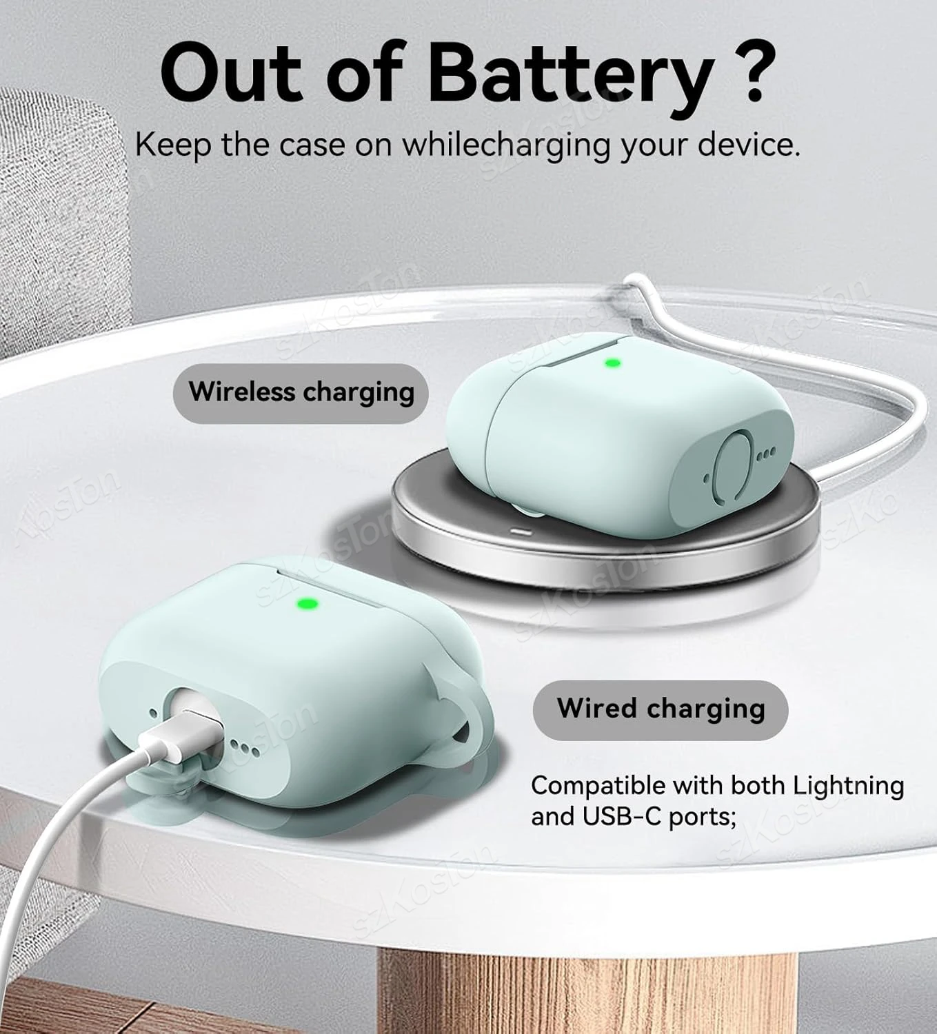 สําหรับ 2024 Apple AirPods 4 ฝาครอบป้องกันพร้อมเชือกเส้นเล็กซิลิโคนอ่อนสําหรับ AirPod 4th Generation กรณีกันกระแทก DROP