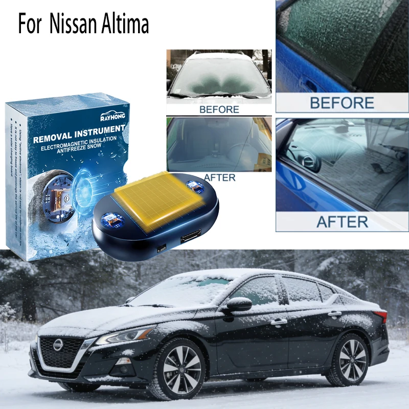 

For Nissan Altima Car Window Glass Car Ice Defroster Windshield Snow Removal Window Glass Microwave Deicing Device