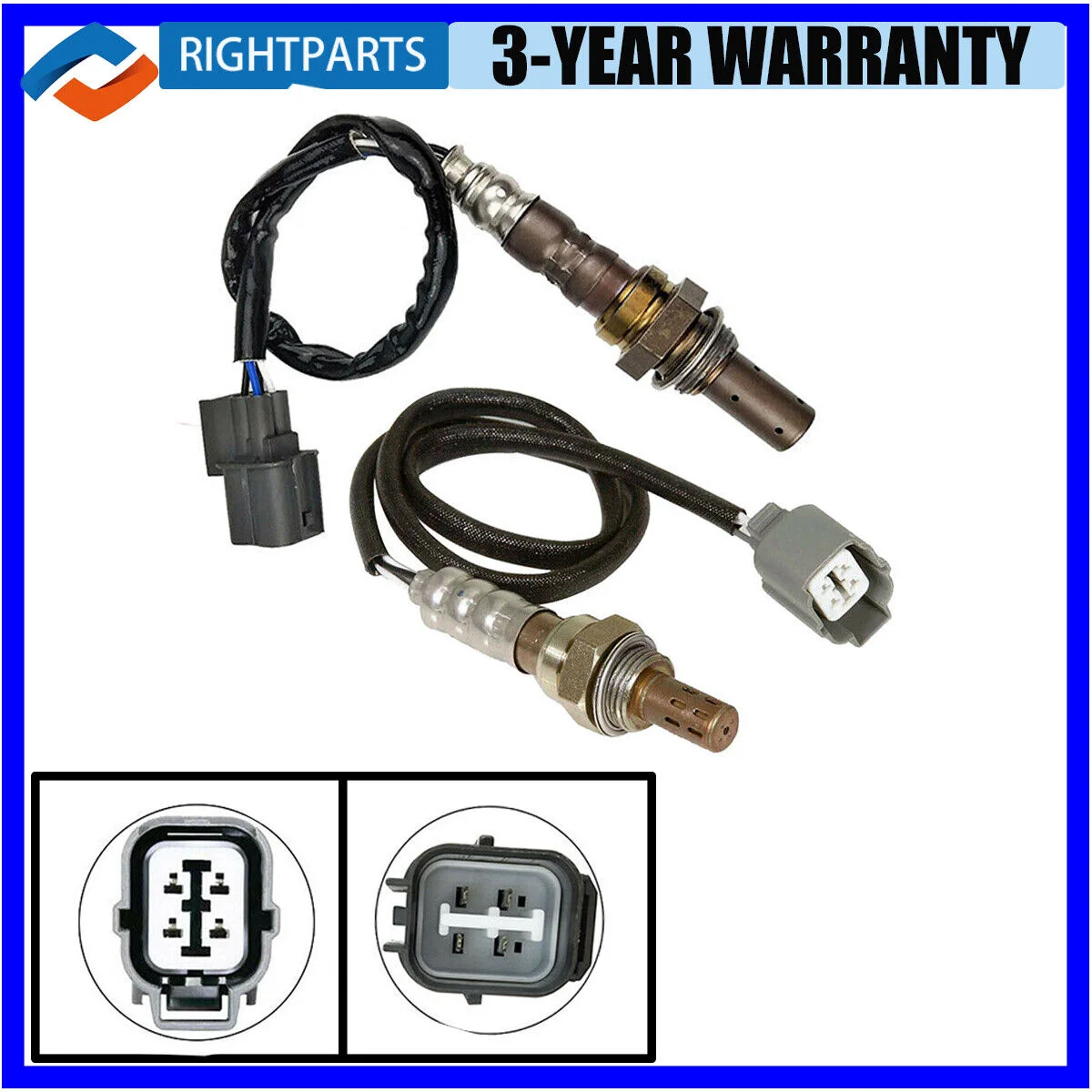 234-9005 234-4125 Upstream+Downstream Lambda Oxygen O2 Sensor For 2002 2003 2004 Honda CR-V CRV 2.4L 36531-PPA-305 36532-PPA-A01