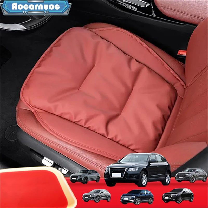 

Leather Car Cushion Seat Cover Pad For Audi E-tron Q8 Q7 SQ7 Q6 Q5 Q5L SQ5 Q4 E-tron Q3 Q2L RS Q8 Interior Decorate Accessories