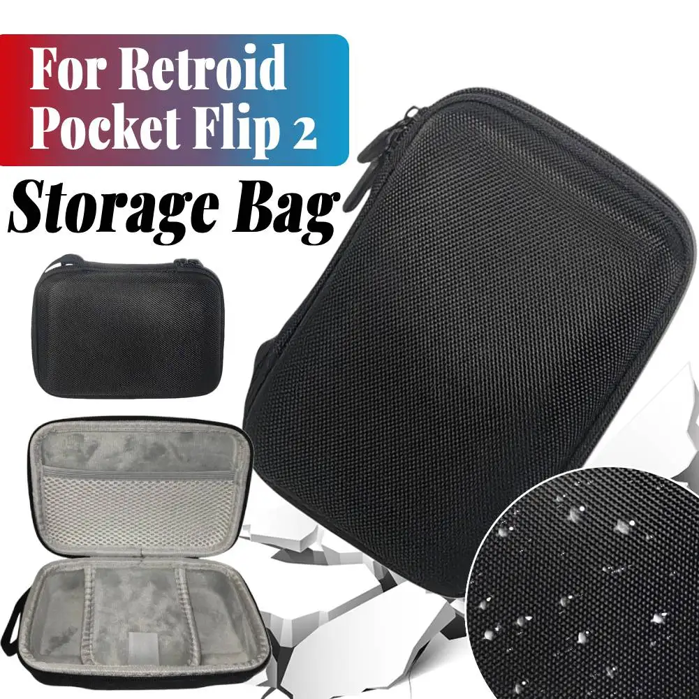 

Сумка для хранения Retroid Pocket Flip 2, противоскользящая сумка для переноски ручной консоли, противоударный защитный чехол для Pocket Flip 2