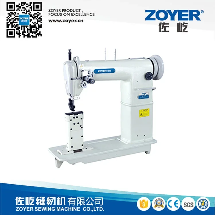 ZY820 Zoyer Golden Wheel Double Needle Post-Bed Sewing Machine