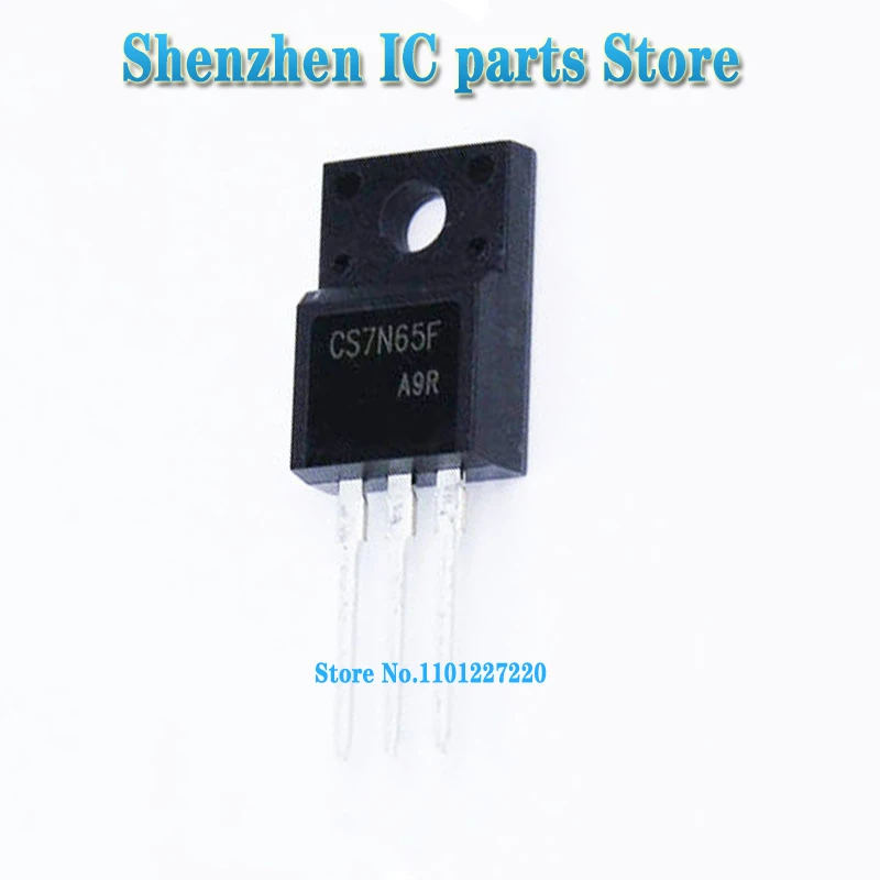 5pcs/lot CS7N65 CS7N65F CS7N65 TO-220F