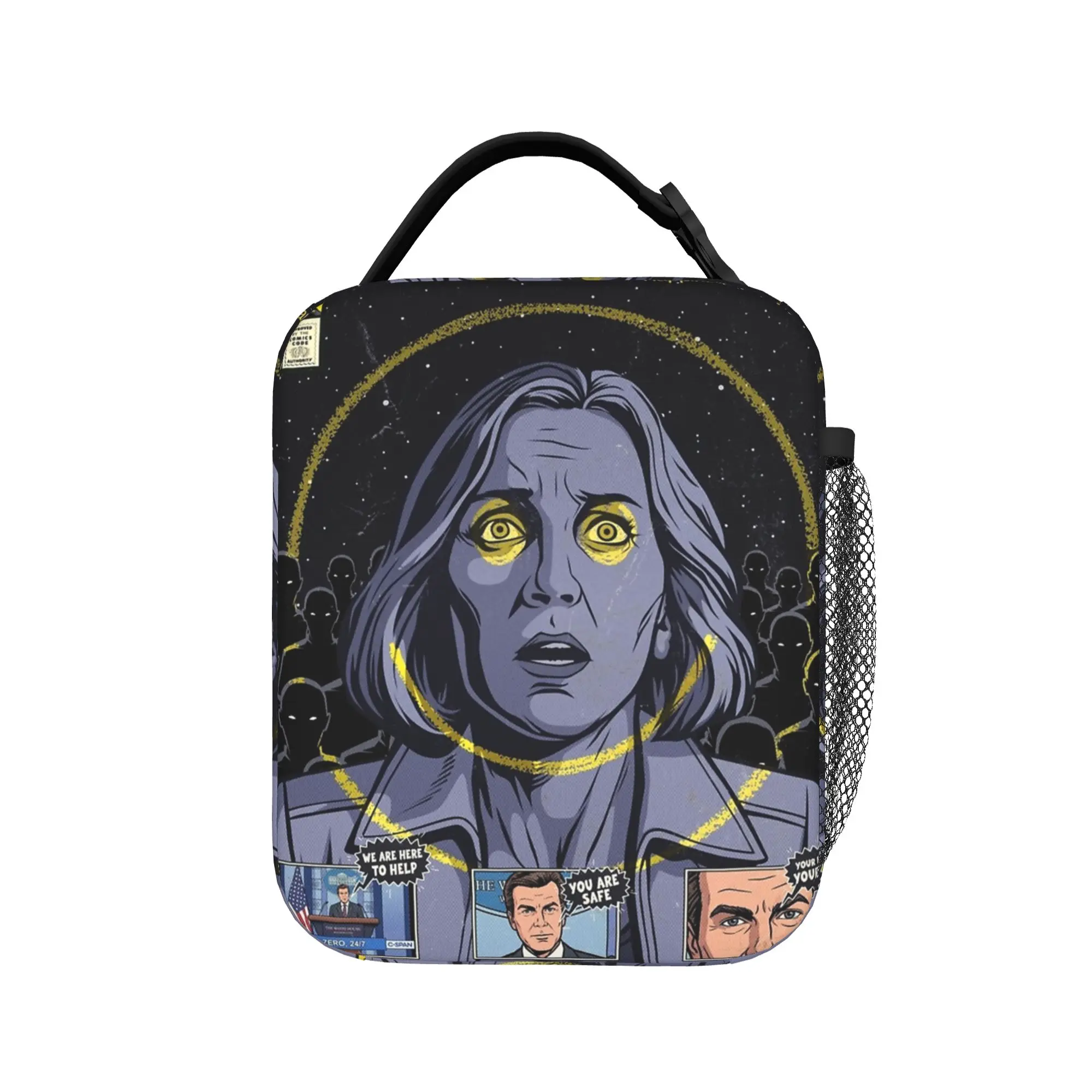 Pluribus Poster Thermal Insulated Lunch Bags for School  Portable Food Container Bags Thermal Cooler Lunch Boxes