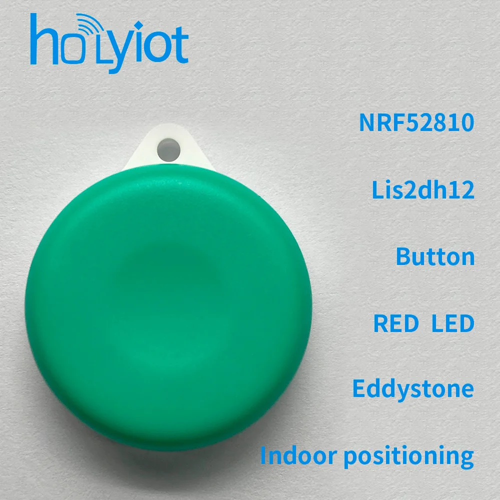 Tag sygnalizacyjny Holyiot nRF52810 z czujnikiem akcelerometru BLE 5.0 Bluetooth moduł o niskim zużyciu energii eddystone ibeacon