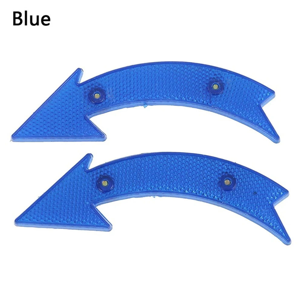 Easy To Install Bike Reflectors Bicycle Accessories Yellow About 20g Blue Green High Quality Red White Approx.15cm