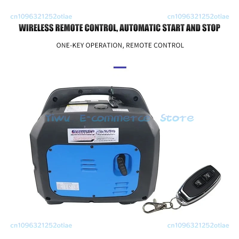 24V parking air conditioning automatic start stop generator remote start DC truck RV camping small silent generator