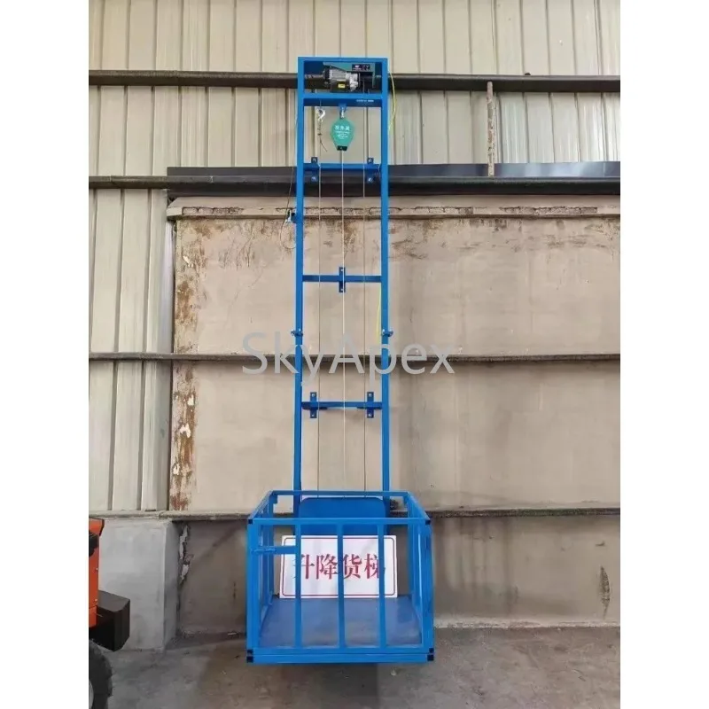 Маленький и удобный электрический подъемник, грузовой подъемник, устойчивый к падению, для заводского склада, дома, супермаркета, товары L ifting, простота использования