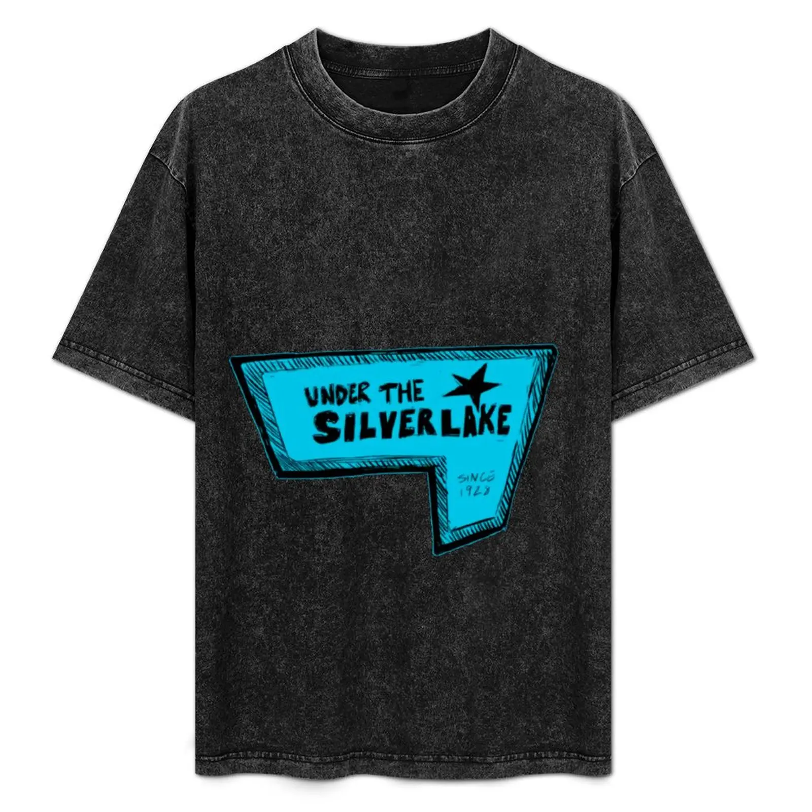Under the Silver Lake - Credits T-Shirt Fashion Letter Print T-Shirt