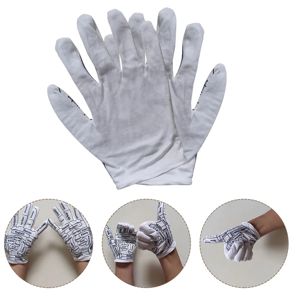 

1 пара портативных многофункциональных массажных перчаток, эластичный дизайн акупунктурных точек для облегчения боли в ногах и теле, футбольные перчатки на заказ