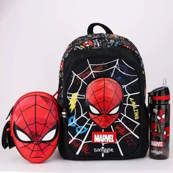 Smiggle Elementary School Bag Spider-man Peripheral Ultra-light Weight-reducing Large-capacity Backpack Kettle Set Holiday Gift