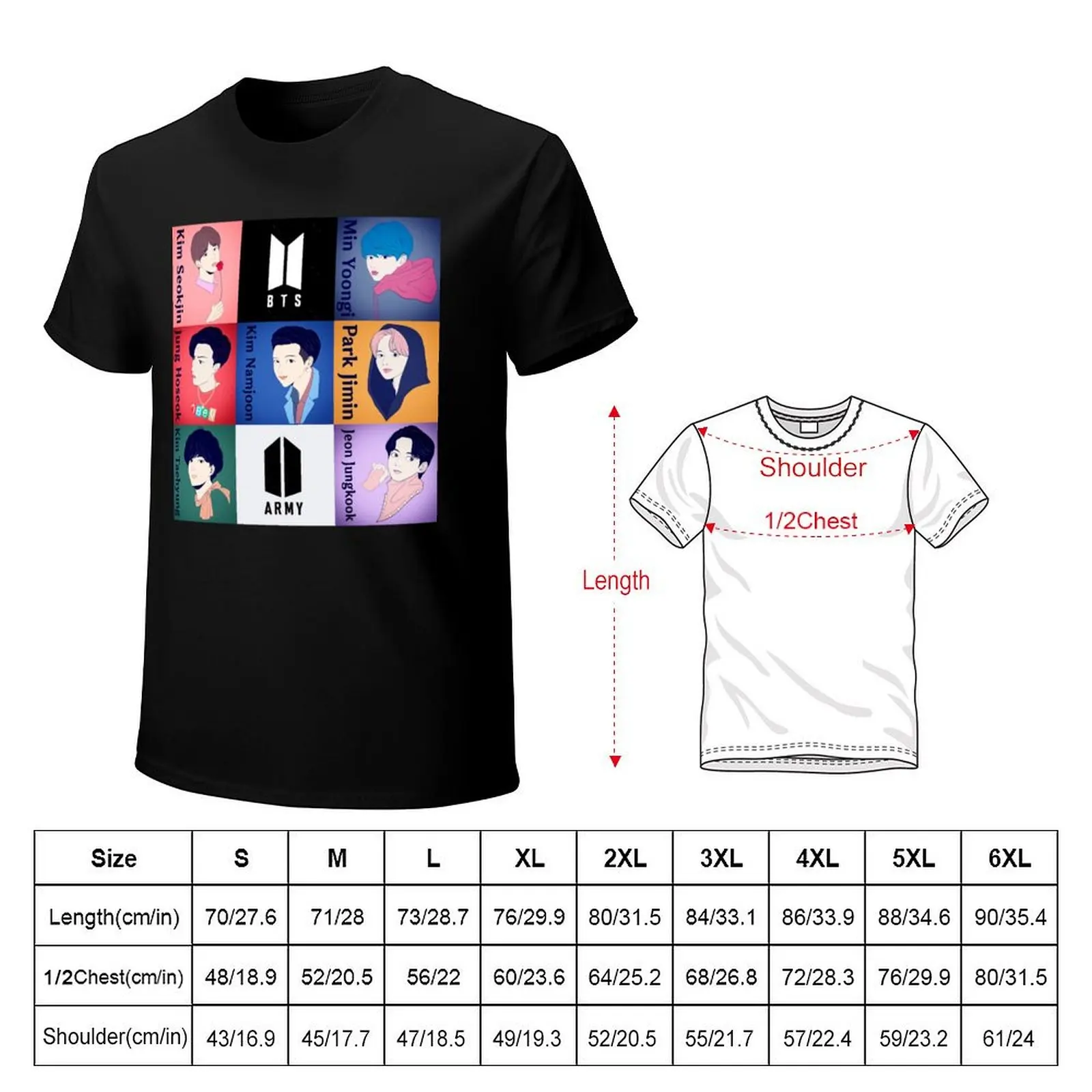 KPop Music T-shirt sports fans hippie clothes graphics quick-drying sweat shirts, men image 2