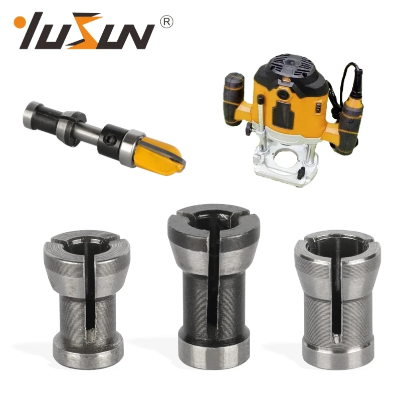 YUSUN Shaft Sleeve Router Bit Woodworking Milling Cutter For Wood Bit Face Mill Carbide Cutter End Mill