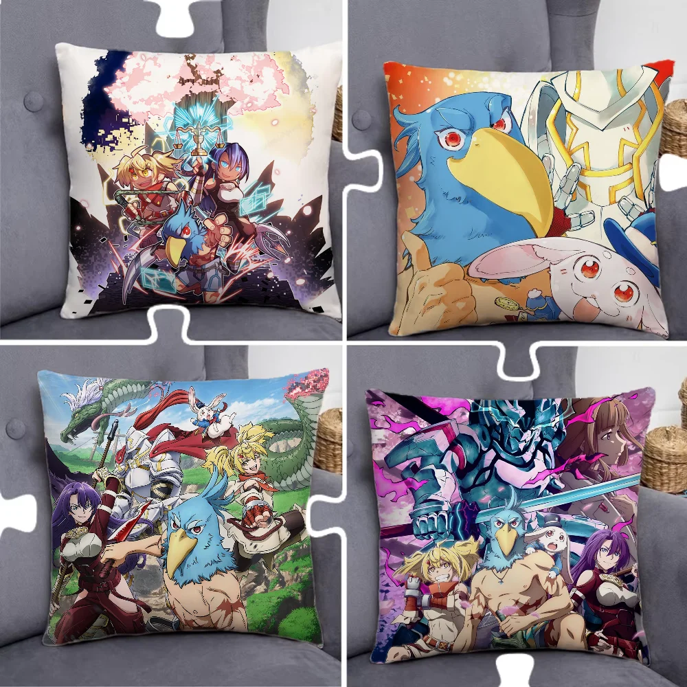 

Anime Shangri-La Frontier Pillow Case Pillowcase Home Sofa Cushions Car Cushions Pillowcover Office Pillowshell Pillow