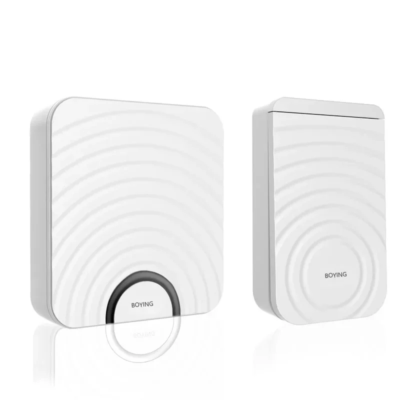 Wifi Doorbell Alarm System Intelligent Wireless Doorbell Strobe Tuyasmart App 58 Sound Compatible 433MHz Wireless Detectors