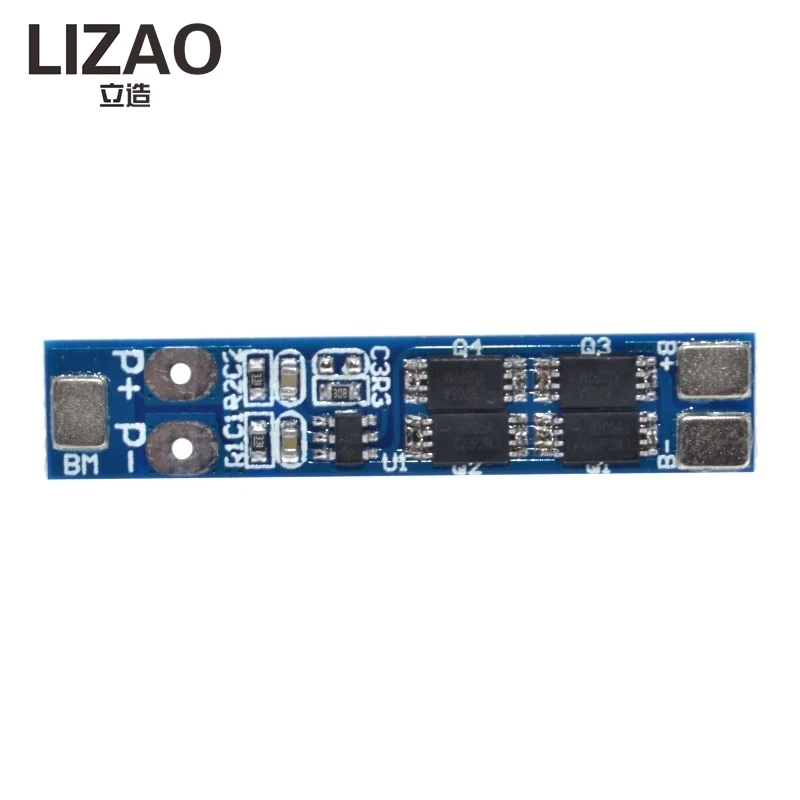 LIZAO 2S 7.4V 8A 18650 Lithium Battery Charger Protection Board 8.4V Over Current Over Charge Over Discharge Protect