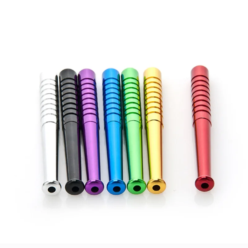 Personalized Creative aluminum alloy baseball bat pipe mini portable metal small pipe Tobacco cigarettes smoking pipes