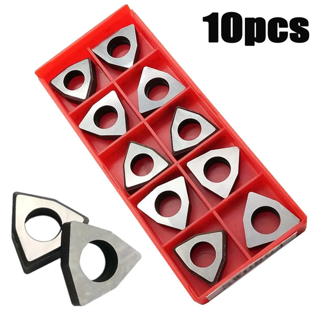 Shims Carbide Inserts MW0804 Parts Shim 10Pc/set Accessories Boring Carbide Holder Insert Kit For WNMG0804 Newest