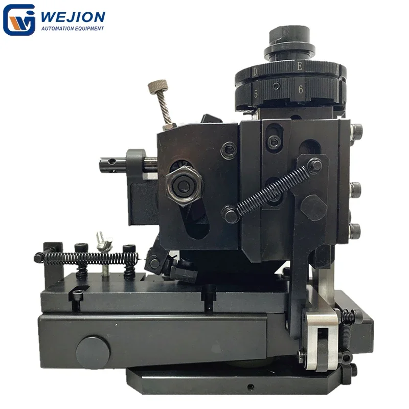 JST crimping mold applicator with 40mm stroke for flag terminals and other wire terminals