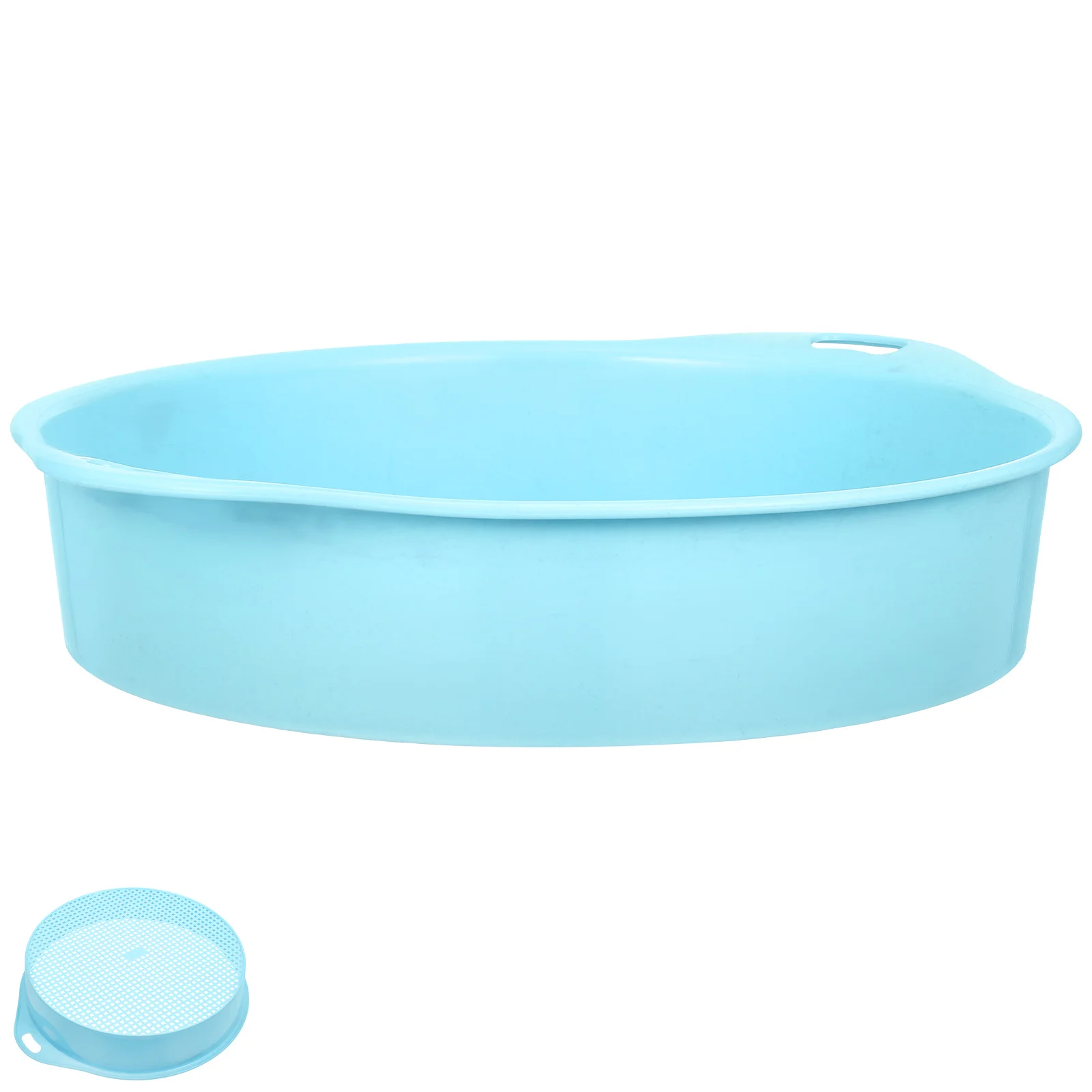 

Soil Sieve Sifting Tool for Garden Pans Gravel Sifter Rocks Planting Filter Stone Gadget Sifters