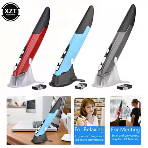 NEWEST 2.4G Wireless Optical Presenter Pen Mouse for Tablet Laptop PC Desktop New Mini 2.4GHz USB Mouse Computer Peripherals